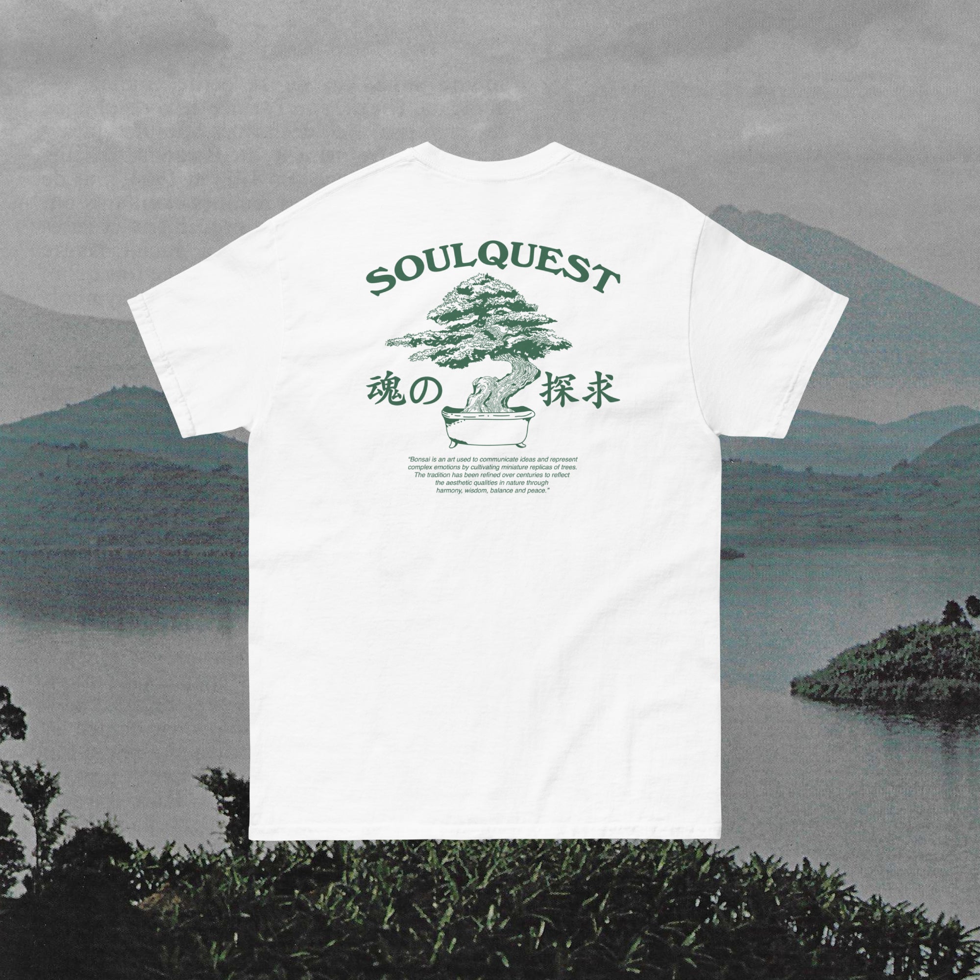 White Bonzai SQ® T-Shirt